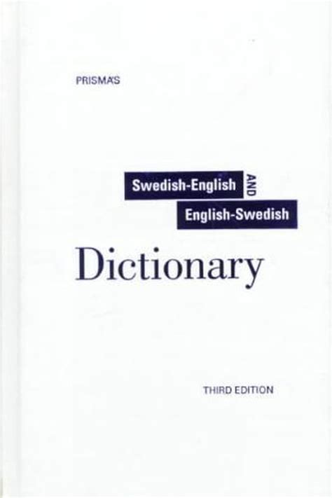 prismas swedish english dictionary swedish and english edition Kindle Editon